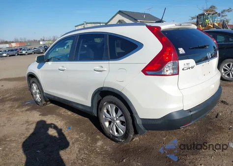 2013 Honda Cr-V Ex-L из США, поврежденный, VIN 5J6RM3H75DL013887